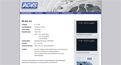 Desktop Screenshot of agvs.de